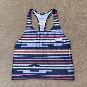 Nike Multicolor Striped Tank Top